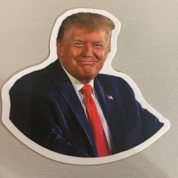 Set of 8 New vinyl stickers. Waterproof 💦 outdoor, art, trump, travel. - Picture 3 of 9